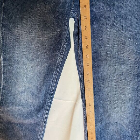 Mother High Waist Rider Skimp Jeans Women’s 28 Blue Distressed High Rise - Picture 10 of 12